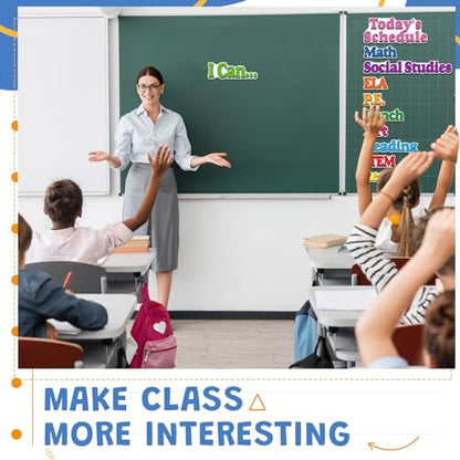 16 Pcs Classroom Schedule Magnets, Course Labels, Course Schedules - style: Course Schedules