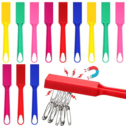 Honoson 6 Pcs Magnetic Wands for Classroom Magnet Bingo Wands STEM for Kids