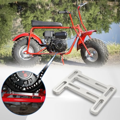 Motor Engine Mounting Plate Light Weight for Predator 212cc Engine - size: Silver, style: Lightweight