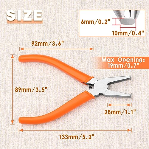 Engineer Tip Cutter with 90 Degree Ultra-Sharp Blade, Transverse End Cutter with 6mm Flush Jaw Long Nose End Cutting Plier Nipper End Cutter for Precision Plastic Model, SMT/SMD Chips - style: 0.24"