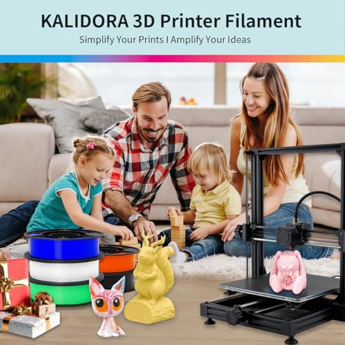 PLA+3D Printer Filament 1.75mm Bundle, Individually Vacuum Packed, Multicolor Dimensional Accuracy +/- 0.02mm, 0.25kg per Spool, 16 Pack, 4kg Total - color: 16 Pack, 4kg Total