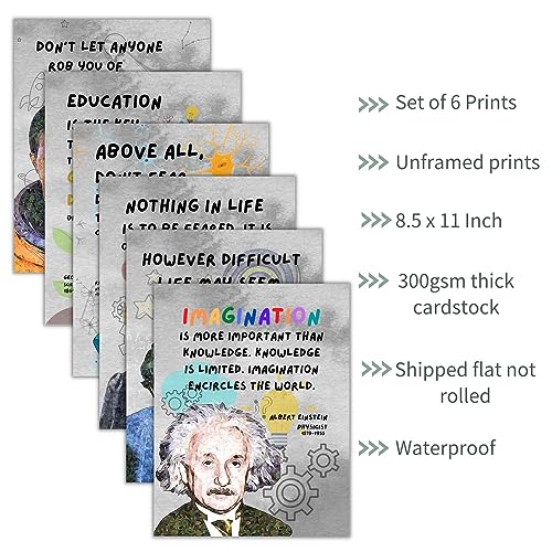 Famous Scientists Motivational Wall Art for Classroom Must Have Decor