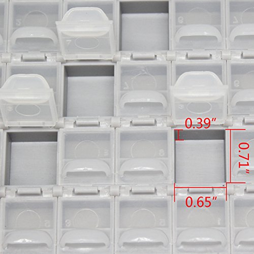 AideTek 4 units BOX-ALL-144 Compartments Empty Enclosure SMD SMT Organizer Great Surface Mount Components Organizer - style: 4BOXALL144