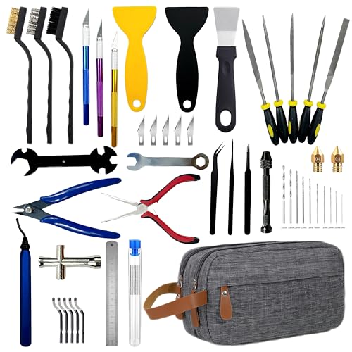 3D Printer Tools Kit,58 PCS 3D Printing Accessory Tools Kit - style: 58 PCS 3D Printer Tools Kit