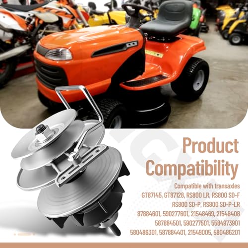 GT79452-A Transmission Driver Kit RS800 for Craftsman Husqvarna Ariens Poulan & with Other Lawn Mower RS800 Transaxles, Fits GT79452-A 587086703 589668301 GT79260, GT79260-A GT452