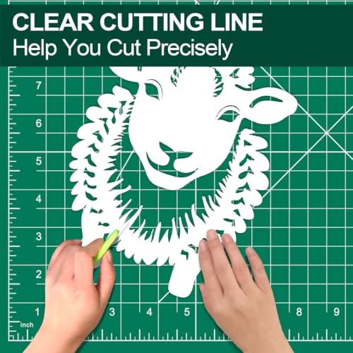 Self Healing Cutting Mat 12×18 Inch, Fabric Cutting Mats for Crafts, Double Sided Sewing Boards for Quilting Hobby Scrapbooking 5 Layers 1 Pack - style: 1 Pack