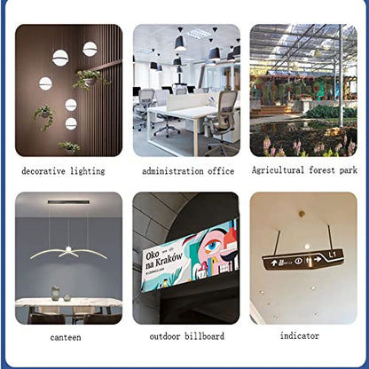 4 Disc for LED Panel Light Billboards DIY Mounting Clamp Ceiling Mount Gallery Large Picture Wire Disc Fittings Hanging System Hanger Stainless Steel Wire is Suitable for Hanging Art Projects