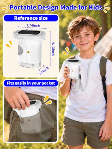 1000X Handheld Digital Microscope for Kids, 2.4" IPS Screen STEM Toys - color: White