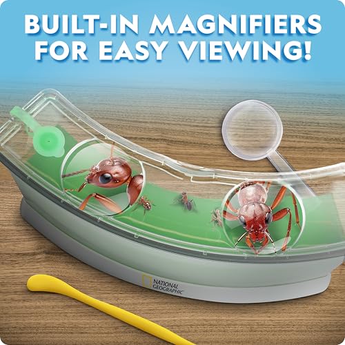 National Geographic Light-Up Ant Habitat Kit for Kids with Magnifiers - style: Ant Habitat