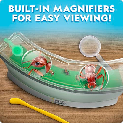 National Geographic Light-Up Ant Habitat Kit for Kids with Magnifiers - style: Ant Habitat