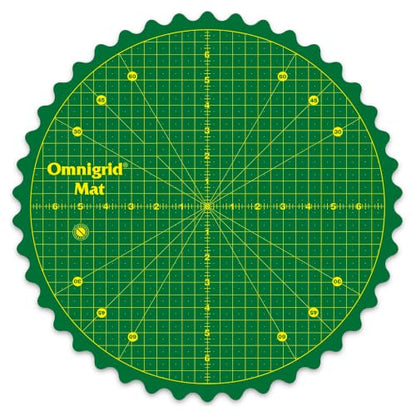 Omnigrid 360 Rotating Self-Healing Cutting Mat, 14 Inch - style: 14"