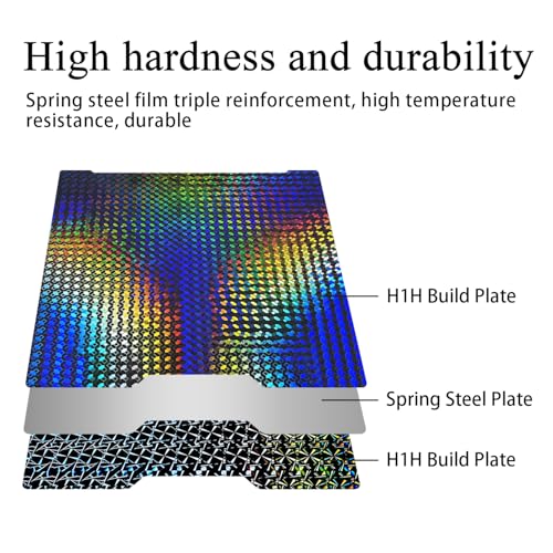 H2D Build Plate for Bamub Lab H2D/H2S Combo 3D Printer Glue-Free Printing - color: H1H