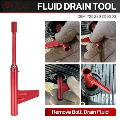BILITOOLS 4PCS Transmission Fill Tool, Aluminum Transmission Service Kit - size: 4PCS