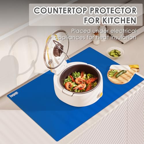 31.5" x 23.6" Extra Large Silicone Mat for Resin Casting, Crafts and Epoxy - color: Dark Blue