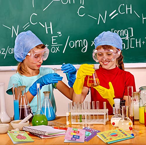 PerKoop 24 Pcs Science Party Favors Mini Science Notebooks Bulk
