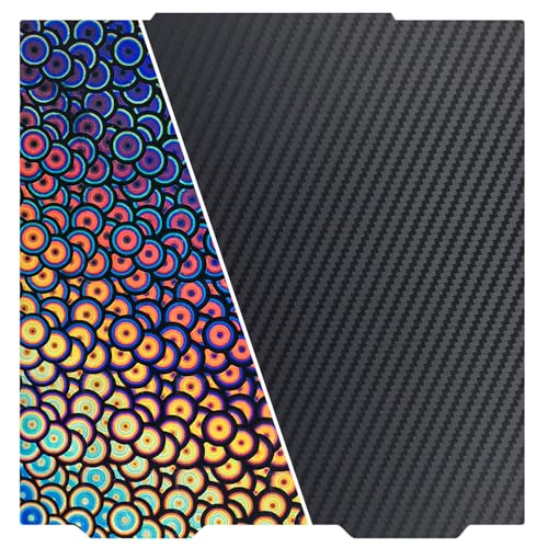 Double Sided Smooth 365x365mm Prusa XL Build Plate - style: 365x365mm Colorful+Black