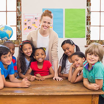 Containlol 118ft Bulletin Board Border Classroom Border, World Map Style - style: World Map Style