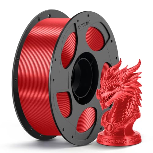 ANYCUBIC Silk PLA Filament 1.75mm, 1KG, Silk Christmas Red - color: 1kg Silk Christmas Red
