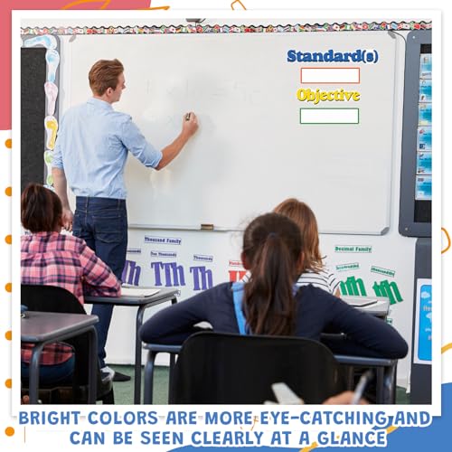 16 Pcs Classroom Schedule Magnets, Course Labels, Daily Schedules - style: Daily Schedules