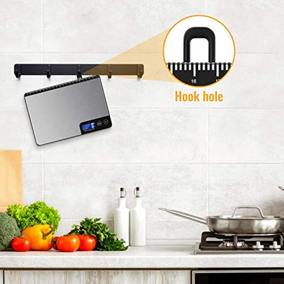 Diyife 33lb Digital Kitchen Scale with Large Weighing Area (9 in)