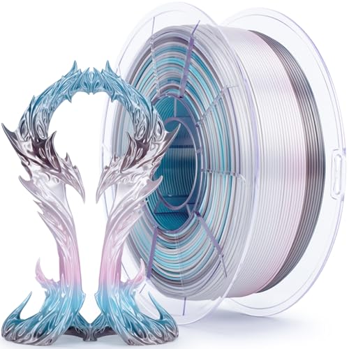 ZIRO Shine PLA Filament, 1.75mm 1kg Fit Most FDM 3D Printer, Lunar Bloom - color: Lunar Bloom