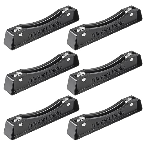 6pcs 3D Printer Filament Spool Holder Stand Metal Bearing Design Compatible with All Filament Types for PLA/ABS/TPU and Other Printing Materials (3 Set)