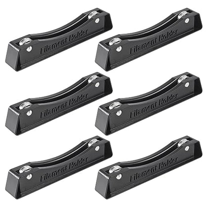 6pcs 3D Printer Filament Spool Holder Stand Metal Bearing Design Compatible with All Filament Types for PLA/ABS/TPU and Other Printing Materials (3 Set)