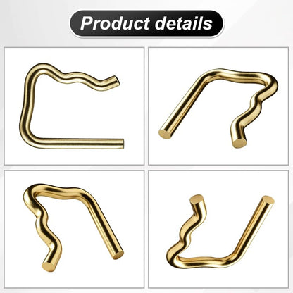 10 Car Fuel Injector Clips, Diesel Common Rail Fuel Injection Pipe Leak Proof Clips Suitable for Multiple Compatible Vehicle Models