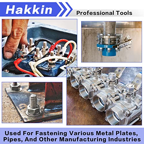 144PCS 1/4-20 Hex Bolts and Nuts Kit, Stainless Steel 1/4" Nuts and Bolts Assortment Kit, Flat & Lock Washers Set Screw Assortment Kit, Machine Screws Set - size: B. 1/4