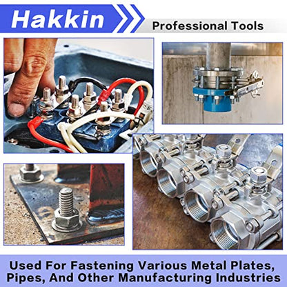 144PCS 1/4-20 Hex Bolts and Nuts Kit, Stainless Steel 1/4" Nuts and Bolts Assortment Kit, Flat & Lock Washers Set Screw Assortment Kit, Machine Screws Set - size: B. 1/4