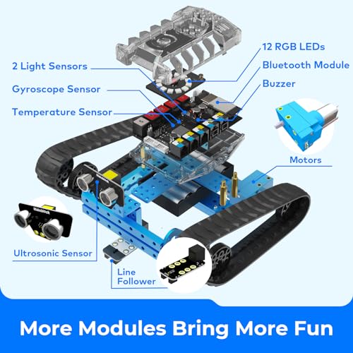 Makeblock mBot Ranger 3 in 1 Coding Robot Building Kit for Kids Ages 10+