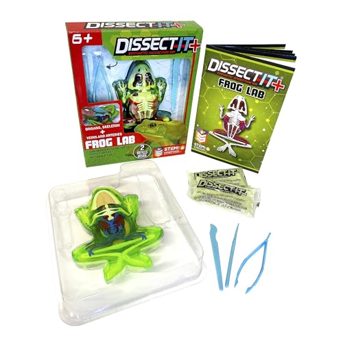 Dissect-It, Deluxe Frog Dissection Kit, STEM Toys for Kids, Ages 6+