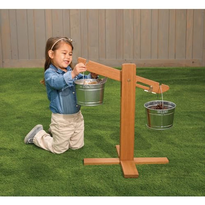 Excellerations Outdoor Balance Scale for Kids, Ages 3+, PreK+