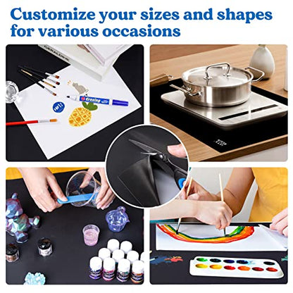 LET'S RESIN Extra Large Silicone Mat for Crafts,36''x24''Nonstick &Nonskid Heat-Resistant Silicone Crafts Mat, Easy Clean&Store Multipurpose Silicone Mat for Resin, DIY Art,Paint, Clay - size: 36" x 24"