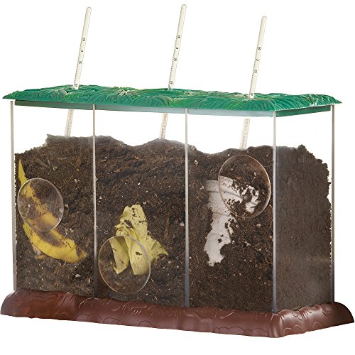 Educational Insights See-Through Compost Container - STEM Kits for Kids, Homeschool or Classroom Earth Science Kit, Practice Observation & Learn about Nature, Science Experiments for Kids Ages 4+