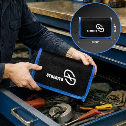 STREBITO Electronics Precision Screwdriver Sets 142-Piece with 120 Bits - color: Blue