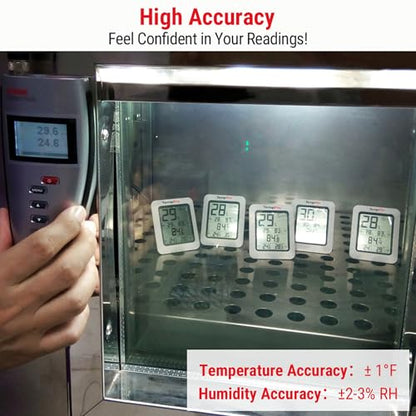 TempPro TempAir Digital Hygrometer Indoor Thermometer Room Thermometer - size: Classic