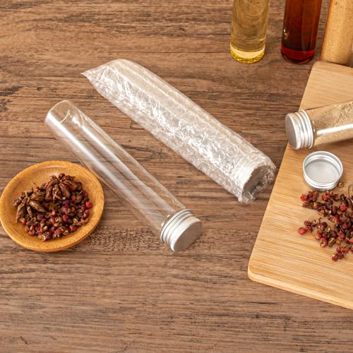 80ml Glass vials 14pcs,With aluminum screw cap14pcs Clear Glass Bottles - style: 80ml 14pcs