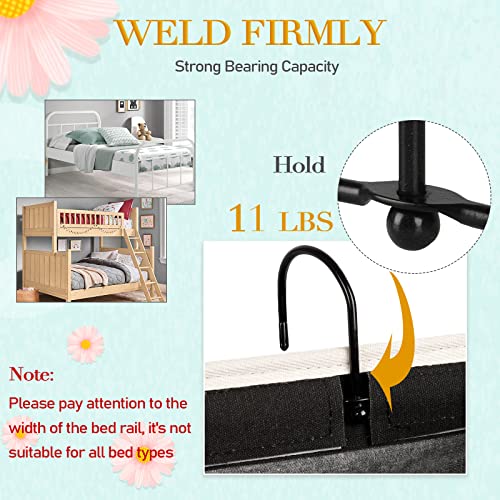 Bedside Caddy Bedside Storage Bag for Headboards/Bunk Bed - color: 1PC Black