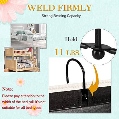 Bedside Caddy Bedside Storage Bag for Headboards/Bunk Bed - color: 1PC Black