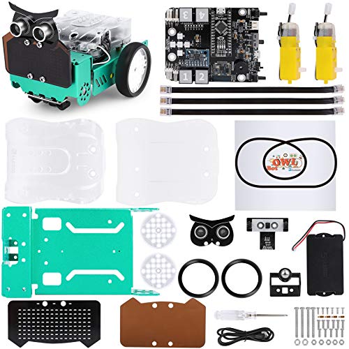 ELEGOO Owl Smart Robot Car Kit for Kids with Nano, Compatible with Arduino