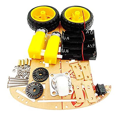 Avoidance Tracking Motor Smart Robot Car Chassis Kit Speed Encoder Box 2WD Module