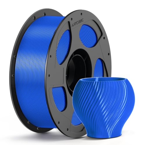 ANYCUBIC PETG Filament 1.75mm, 1KG Reusable Spool, Lake Blue - color: 1kg Petg Lake Blue