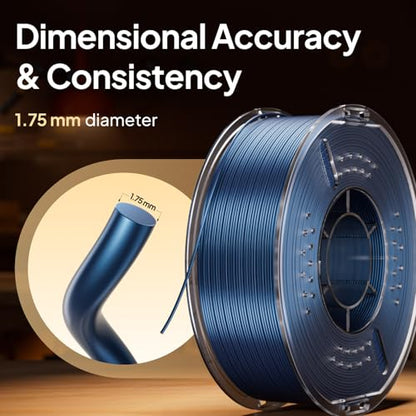 ELEGOO PLA 3D Printer Filament 1.75mm Metallic Green 1KG - color: 1pcs Metallic Green