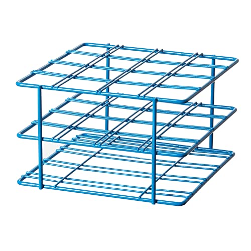 SP Bel-Art Poxygrid Centrifuge Tube Rack; For 50ml Tubes, 16 Places, Blue (F18794-0001) Made in USA - style: 16 Place Tube Rack