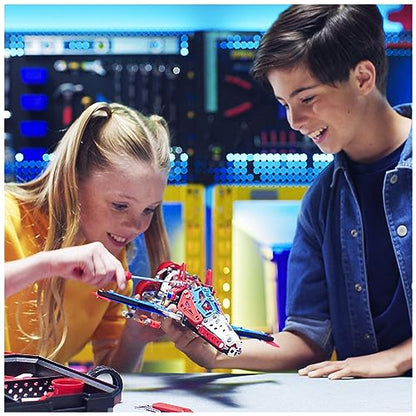 Meccano Maker's Toolbox Erector Set, Metal Building Kit, STEM Toy Ages 10+