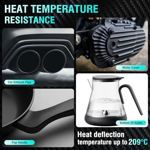 SUNLU PA6-CF20 Carbon Fiber Nylon 3D Printing Filament 1.75mm, 1KG, Black - color: 1kg Pa6-cf20 Black (Hex Code: #000000 ), size: Nylon
