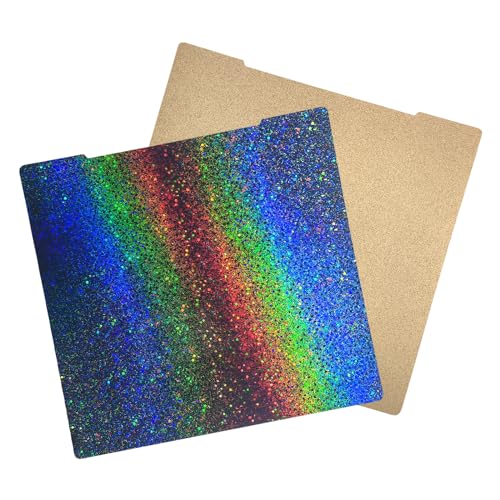 FYSETC 3D Print Sheet for Prusa i3 MK4S MK3S+ MK4 Build Plate: Upgraded Smooth PEY - Textured PEI Flexible Hot Bed Cover Removable for MK2 MK52 MK3 MK3S Printer Bed 254x241mm