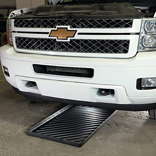 PIG Containment Tray - Rim to Rim Dimensions 49.25" L x 25.25" W x 2" H - Interior Bottom Dimensions 48" L x 24" W- 9 gal. Sump Capacity - PAK124-BK - size: 49.3" x 25.3" x 2"