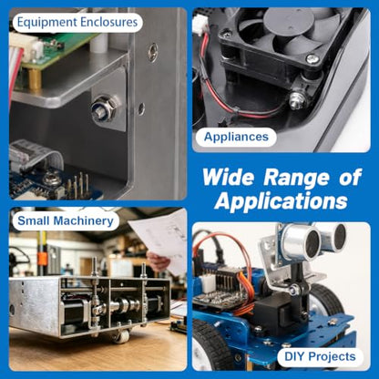M3-0.5 Lock Nut 330Pcs Stainless Steel Nylock Locking Nuts with Washer - size: locknut-M3 330pcs